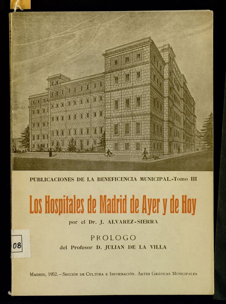 Miniatura de Los hospitales de Madrid de ayer y de hoy