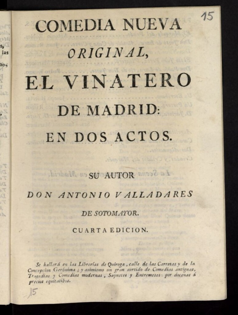 Miniatura de El vinatero de Madrid