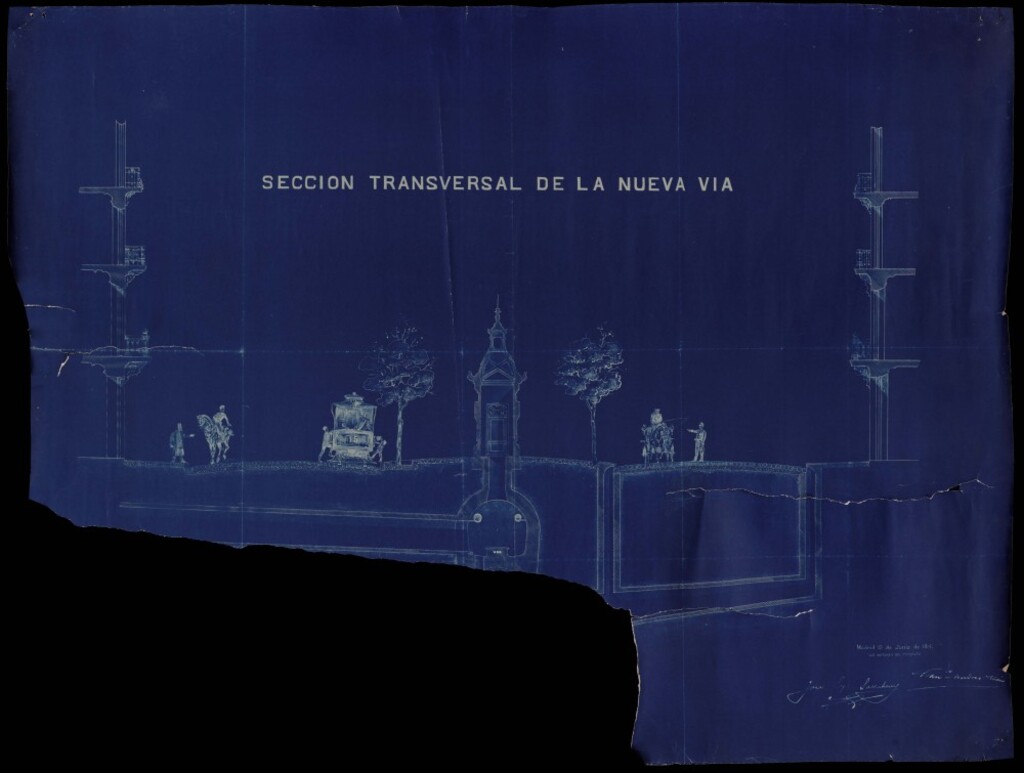Miniatura de Sección Transversal del boulevard.