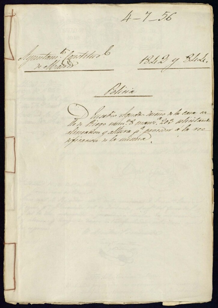 Miniatura de Don Eusebio Aguado, dueño de la casa, calle Riego nº 8 manzana 203, solicitando alineación y altura para proceder a la rectificación de la misma.