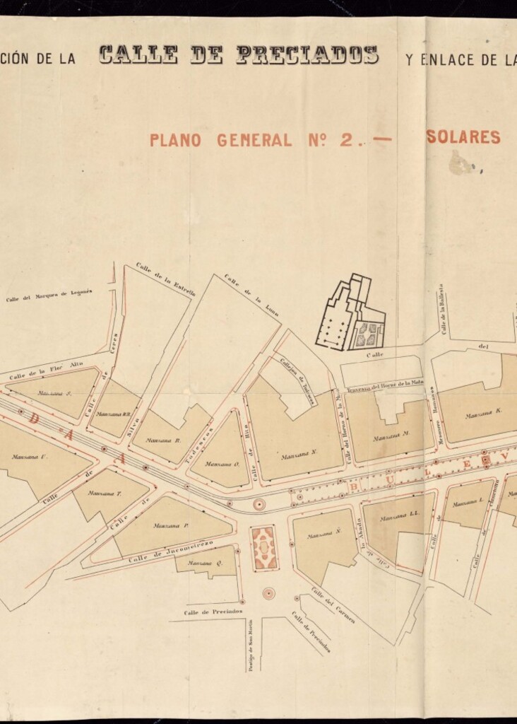 Miniatura de Proyecto de reforma de la calle Preciados. 1904