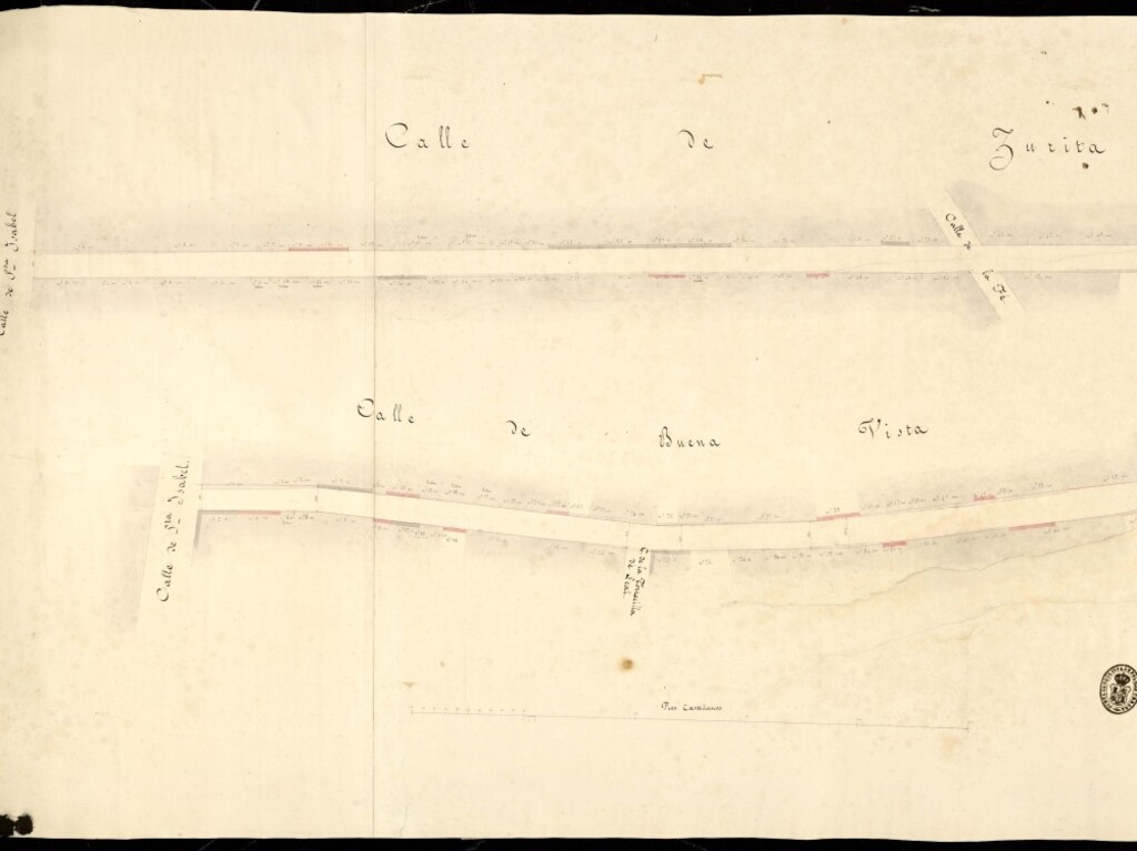 Miniatura de Alineación de las calles Buenavista y Zurita.