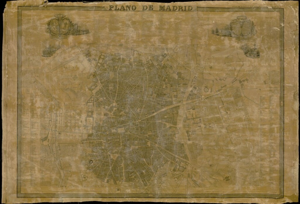 Miniatura de Plano de Madrid.