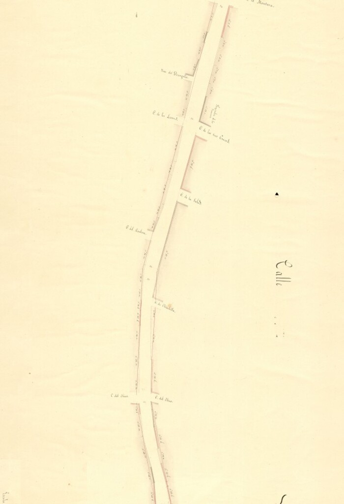 Miniatura de Alineación de la calle Jacometrezzo.