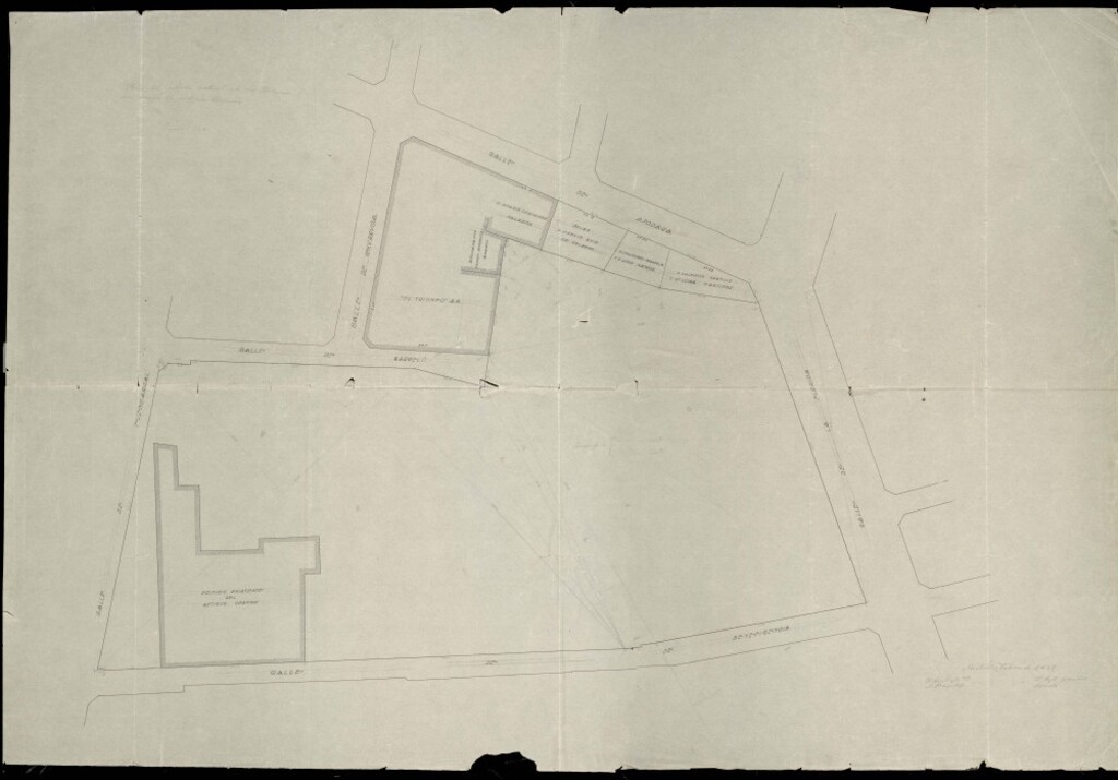 Miniatura de Planos de terreno del Hospicio