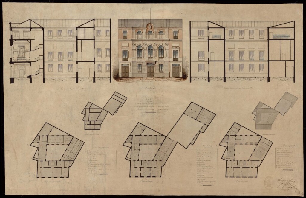 Miniatura de Proyecto de la Casa municipal para el distrito.