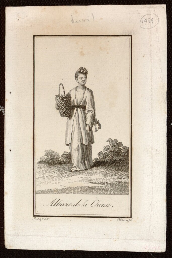 Miniatura de Aldeana de la China