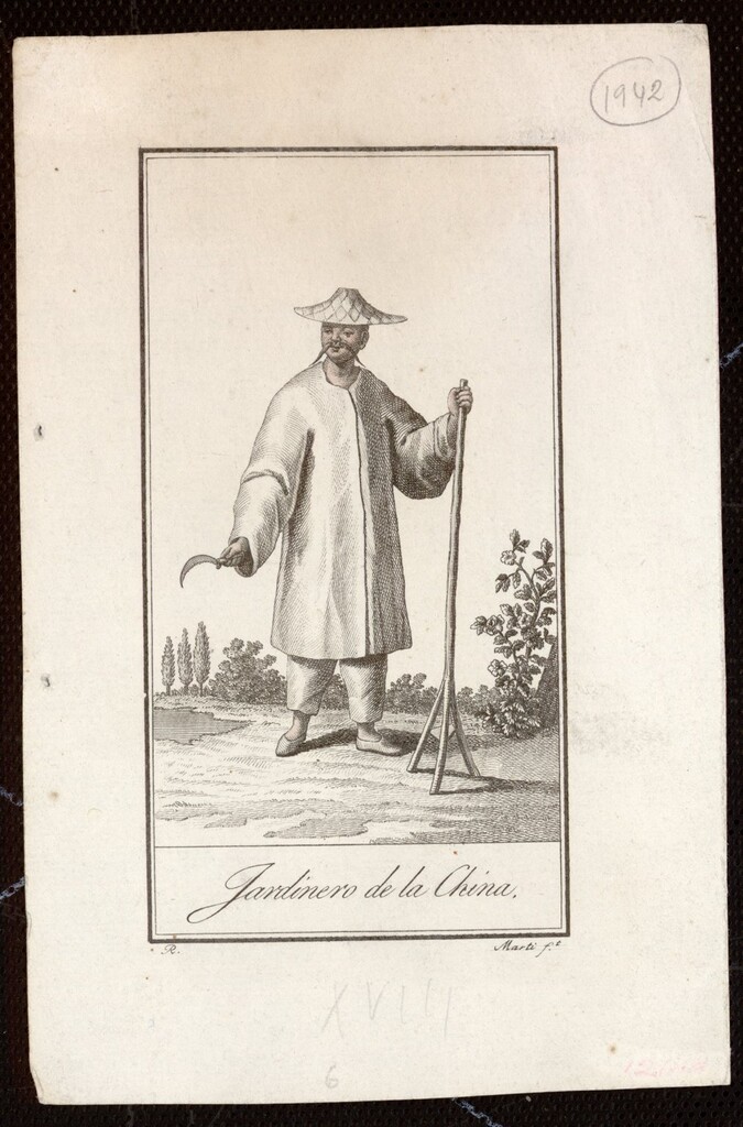 Miniatura de Jardinero de la China