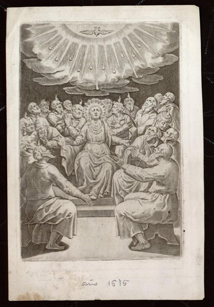 Miniatura de La Venida del Espiritu Santo