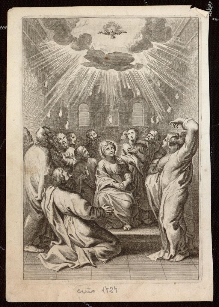 Miniatura de La Venida del Espiritu Santo
