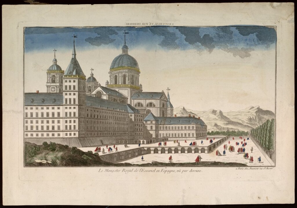 Miniatura de El monasterio de El Escorial. El Jardín de los Frailes (Madrid)