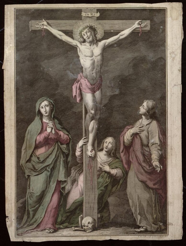 Miniatura de Cristo Crucificado