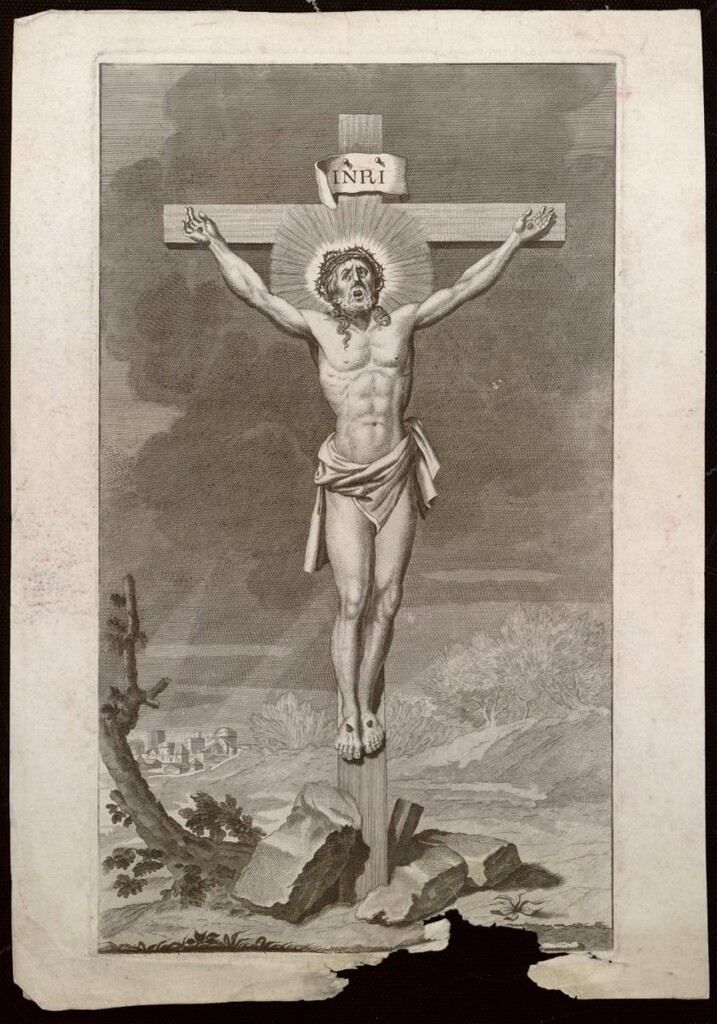 Miniatura de Cristo Crucificado