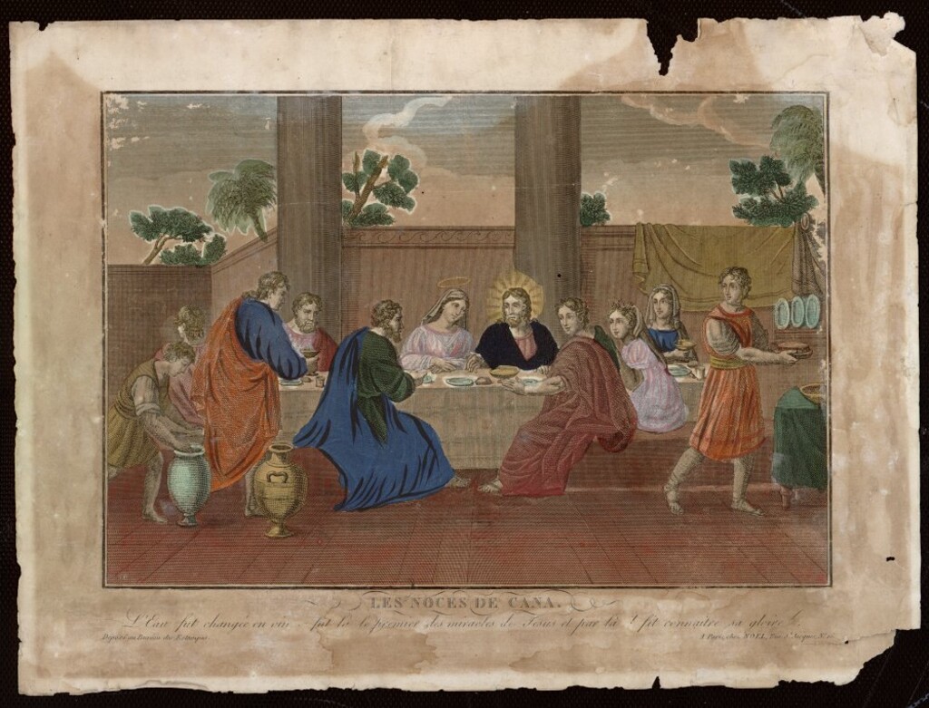 Miniatura de Las bodas de Caná