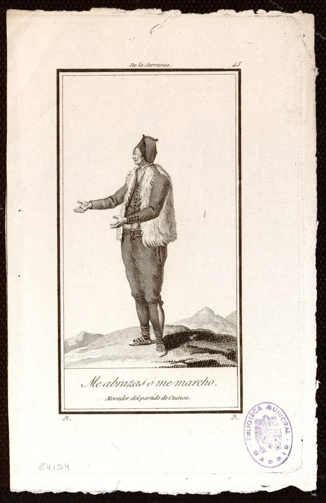 Miniatura de Me abrazas ó me marcho. Morador del partido de Cuenca