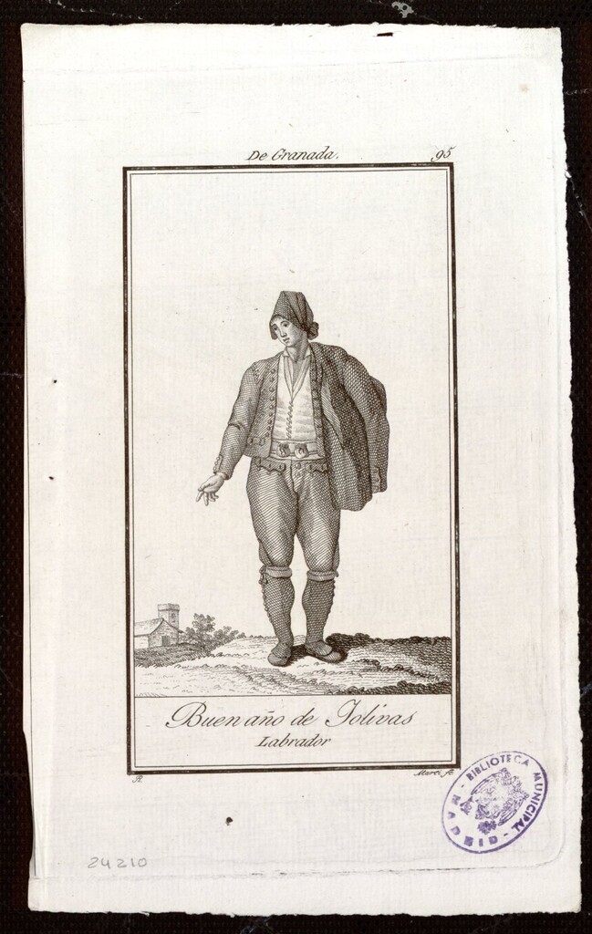 Miniatura de Buen año de Jolivas. Labrador
