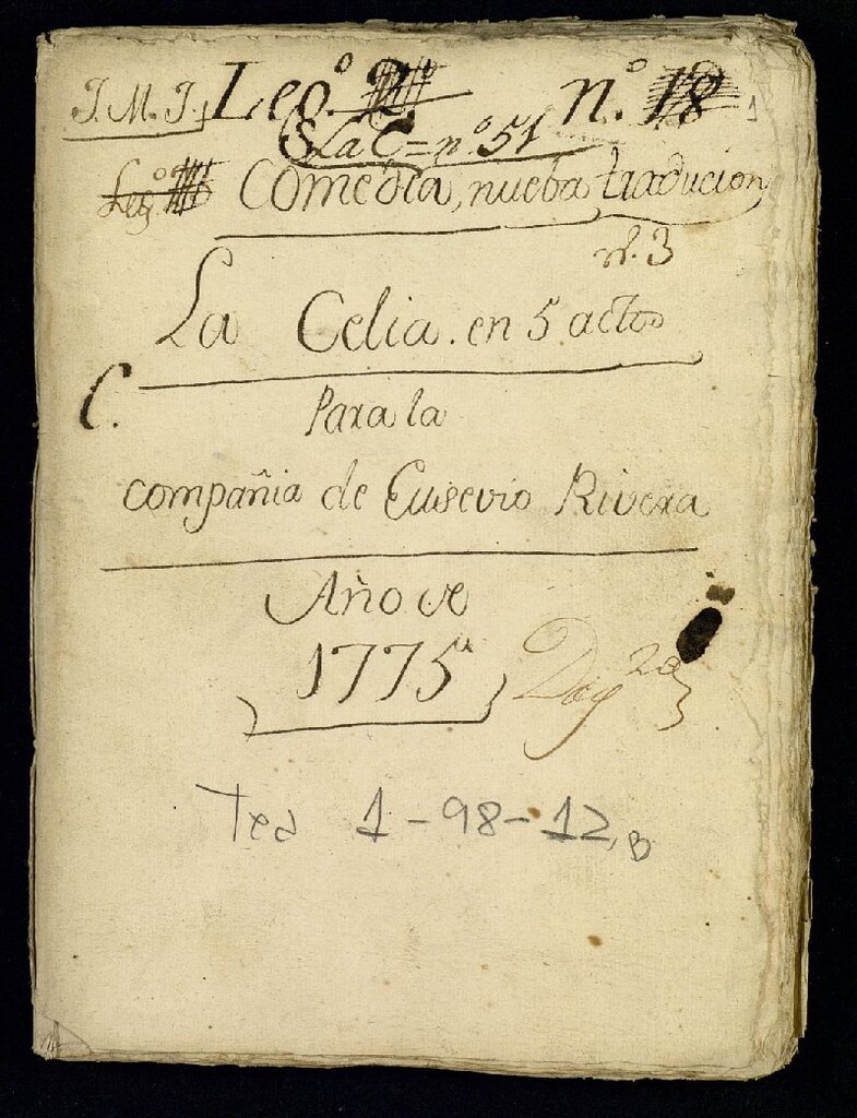 Miniatura de Comedia La Celia