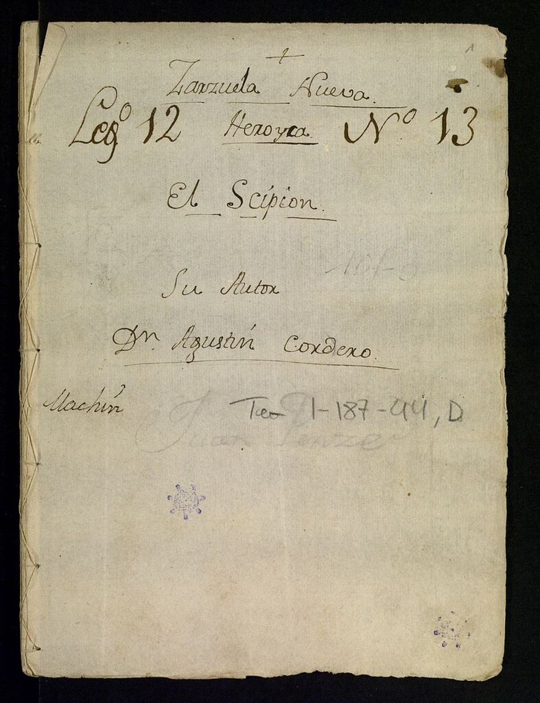 Miniatura de Escipión en Cartagena
