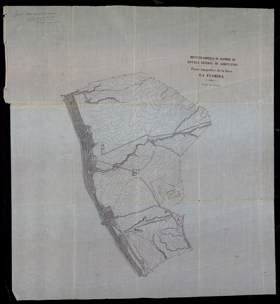 Miniatura de Plano topográfico de la finca La Florida