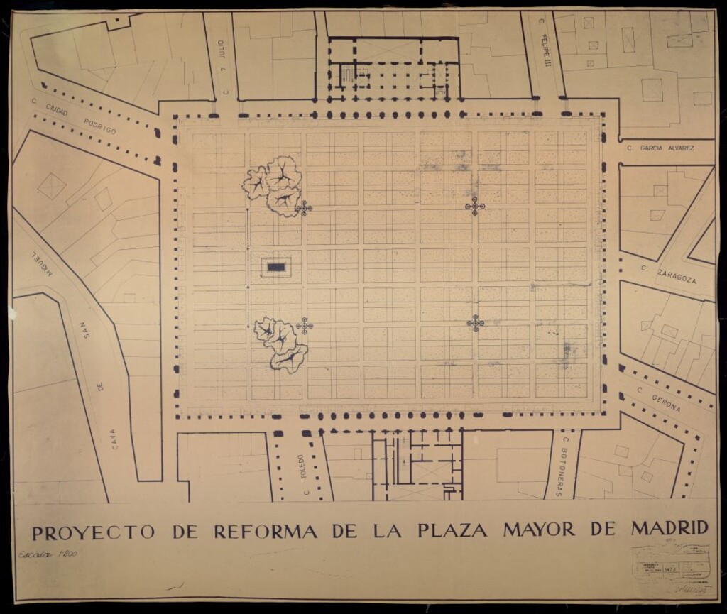 Miniatura de Proyecto de reforma de la Plaza Mayor