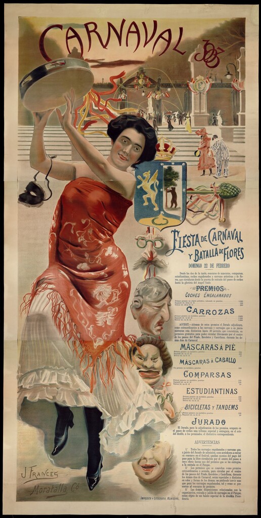 Miniatura de Madrid. Carnaval de 1903