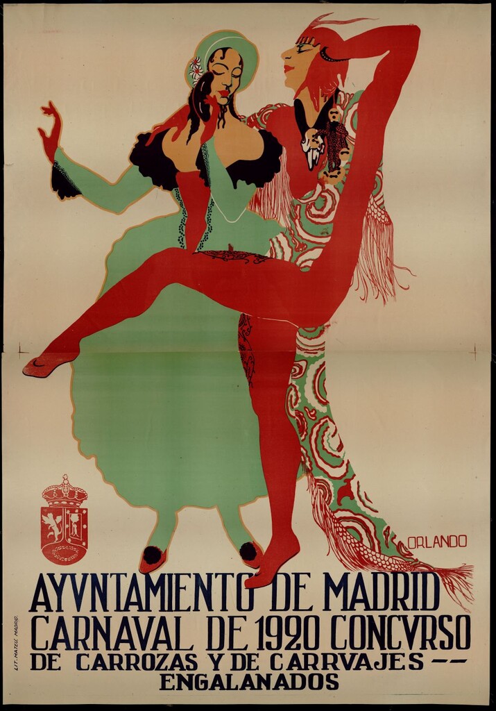 Miniatura de Madrid. Carnaval de 1920