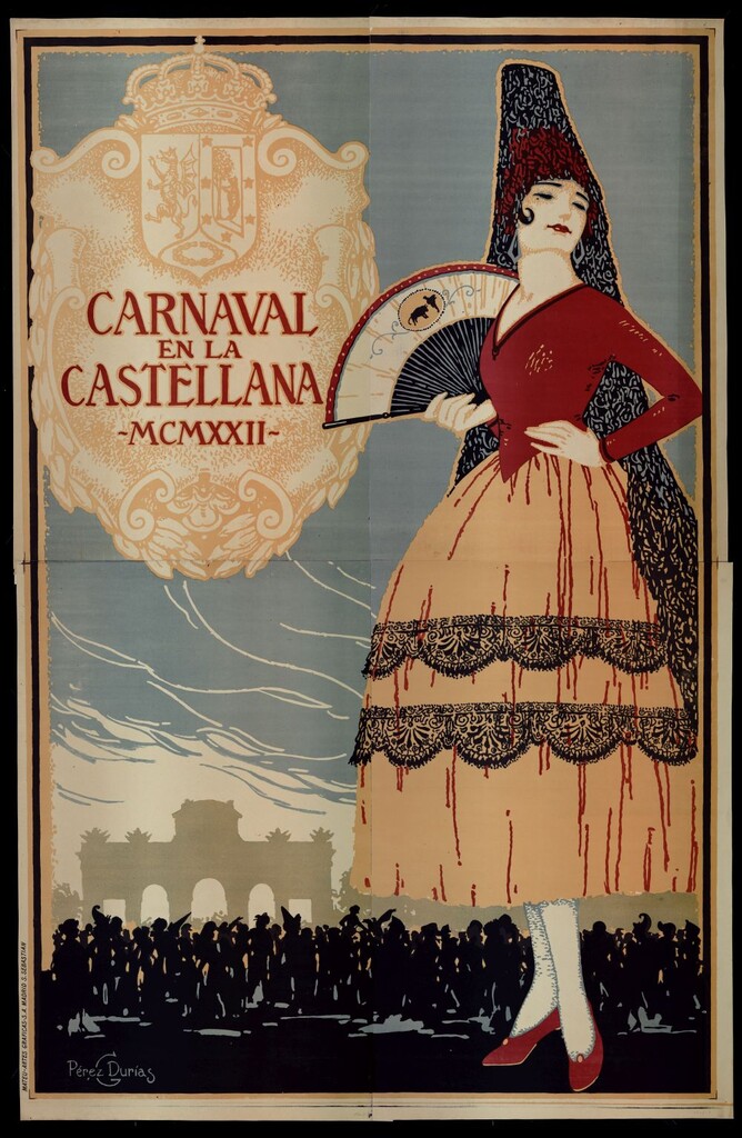 Miniatura de Madrid. Carnaval de 1922