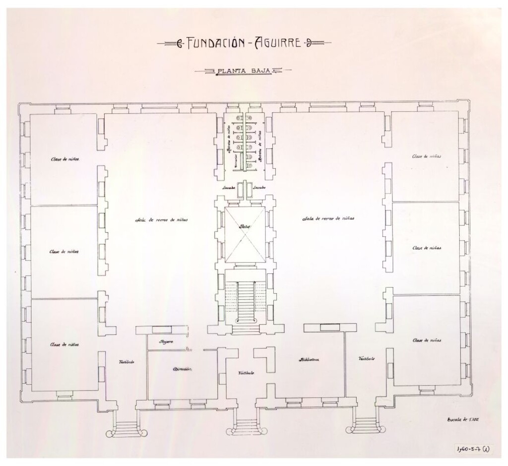 Miniatura de Planos de la Fundación Aguirre