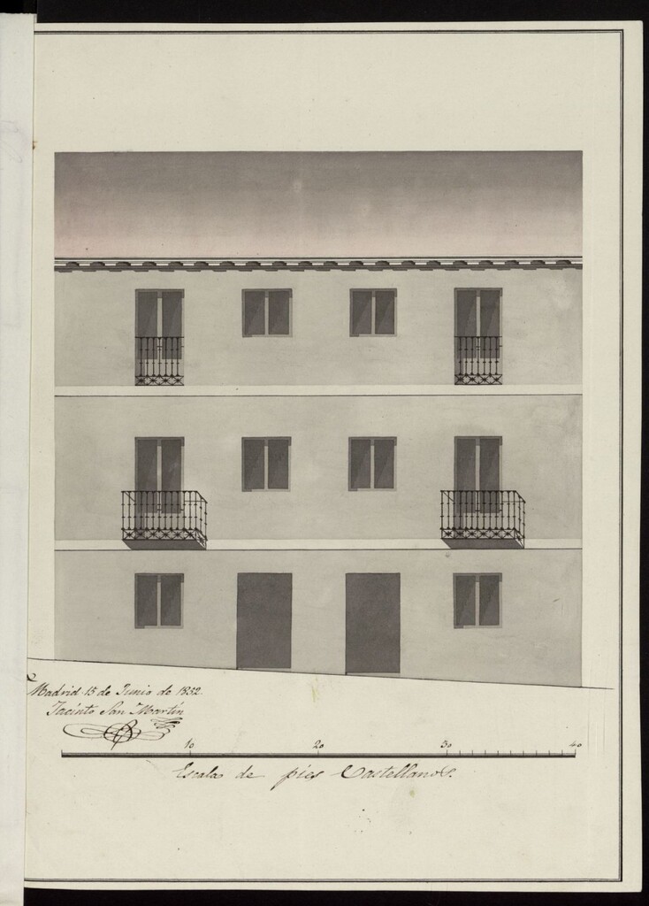 Miniatura de Licencia a D. Manuel Mª Herrera, para obras en la calle de S. Juan, nº 41, manzana 244