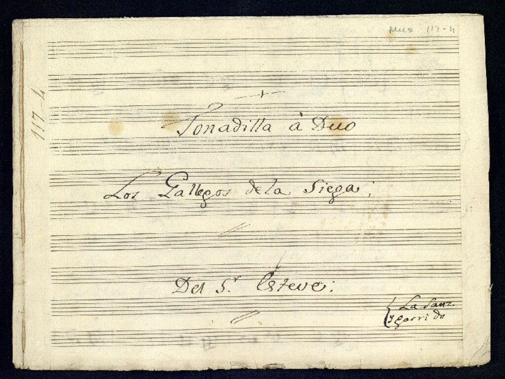 Miniatura de Tonadilla à Duo Los Gallegos de la Siega