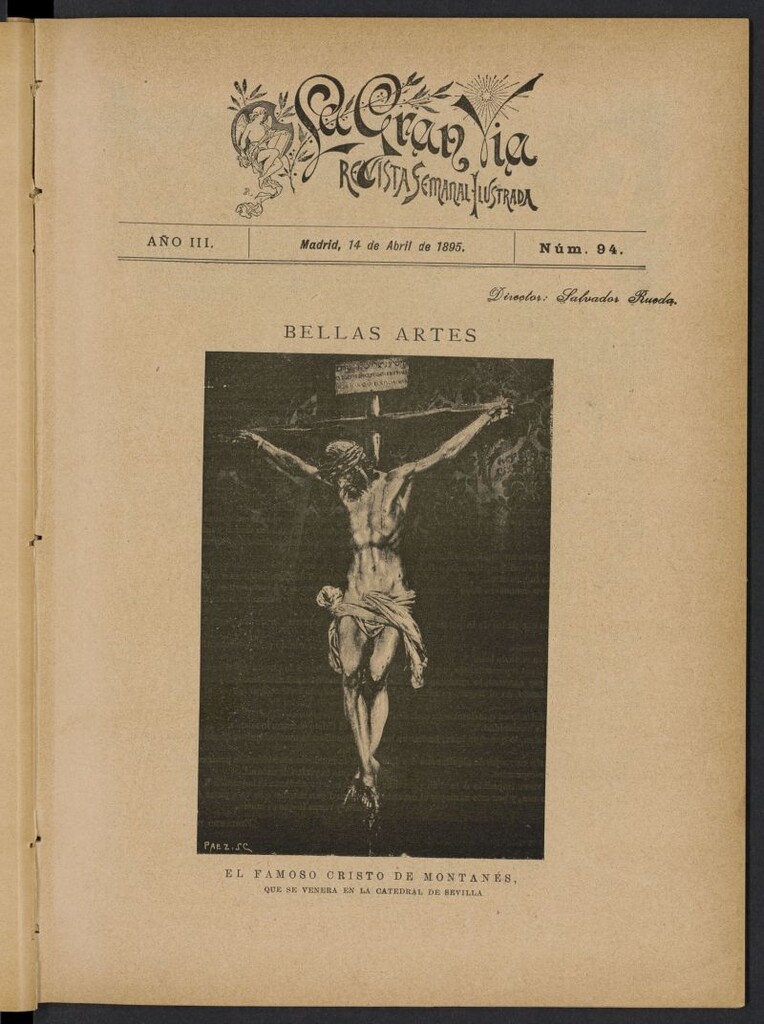 Miniatura de La Gran Vía: revista semanal ilustrada del 14 de abril de 1895, nº 94
