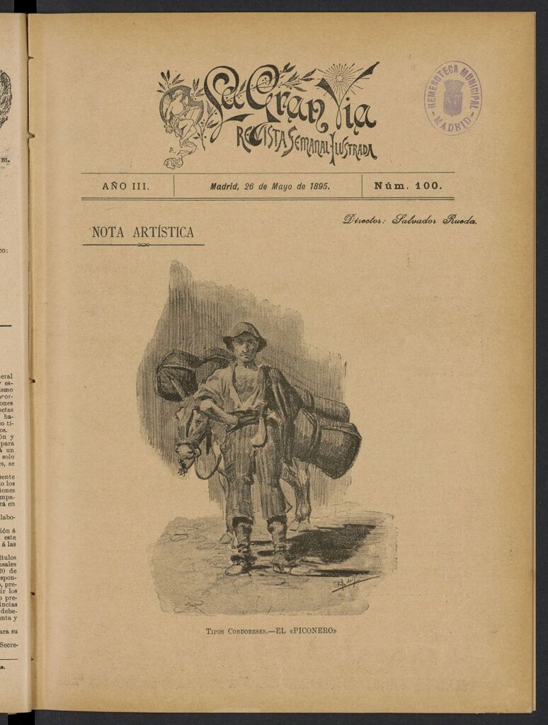 Miniatura de La Gran Vía: revista semanal ilustrada del 26 de mayo de 1895, nº 100