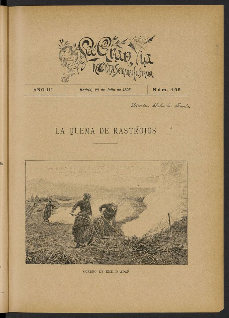 Miniatura de La Gran Vía: revista semanal ilustrada del 28 de julio de 1895, nº 109