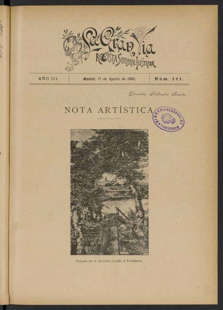 Miniatura de La Gran Vía: revista semanal ilustrada del 11 de agosto de 1895, nº 111