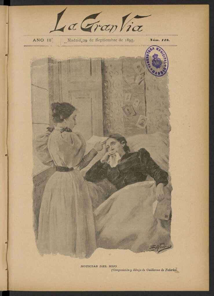 Miniatura de La Gran Vía: revista semanal ilustrada del 29 de septiembre de 1895, nº 118