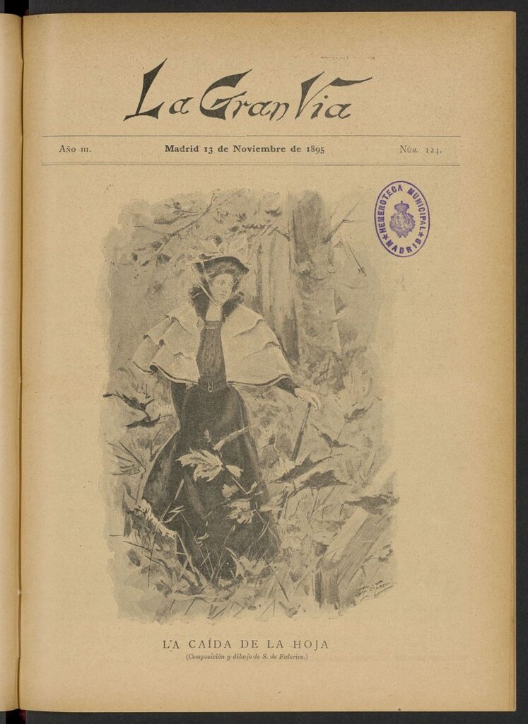 Miniatura de La Gran Vía: revista semanal ilustrada del 13 de noviembre de 1895, nº 124