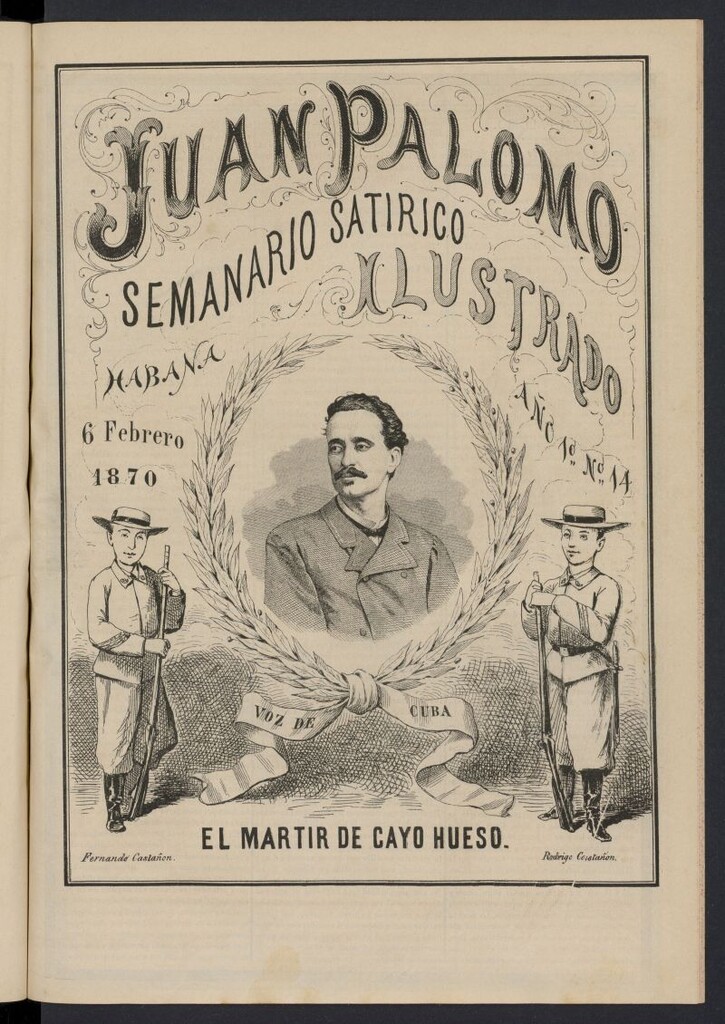 Miniatura de Juan Palomo: semanario satírico del 6 de febrero de 1870, nº 14