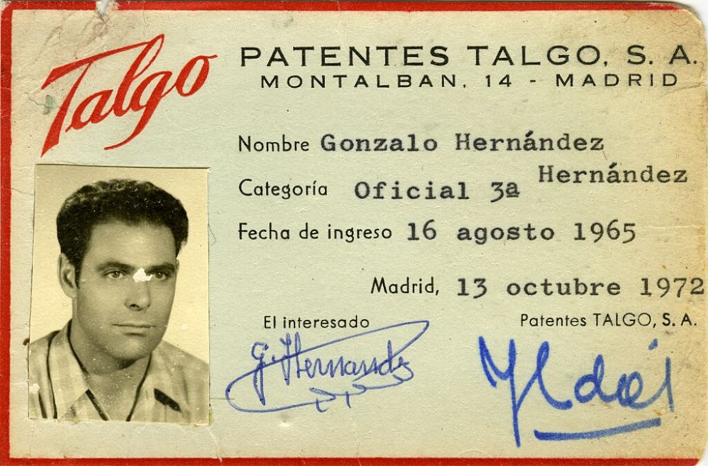 Miniatura de Carnet del Talgo