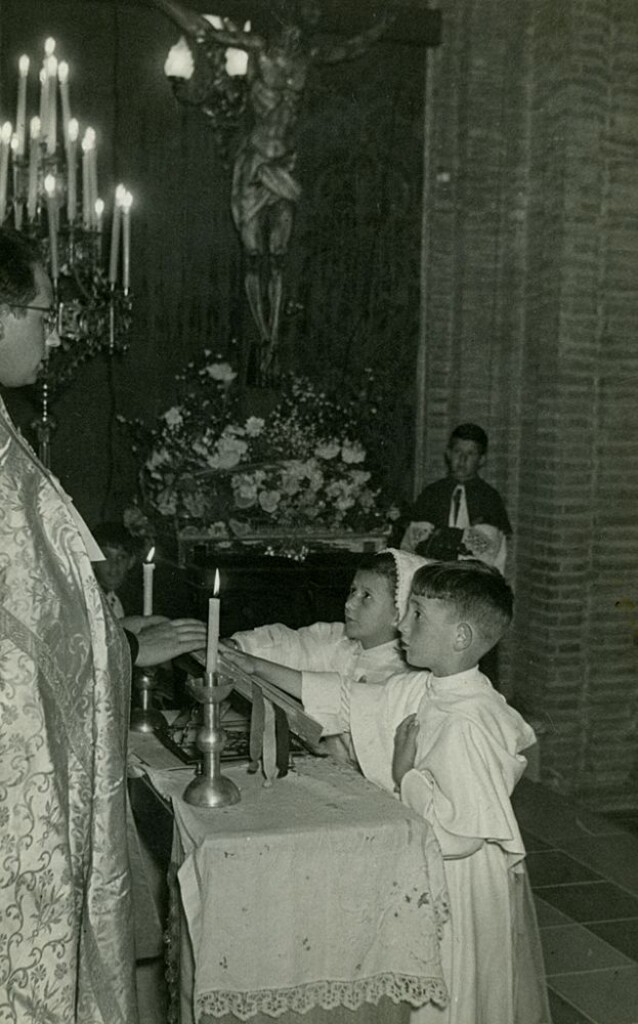 Miniatura de Comunión de Juan Luis Castellano