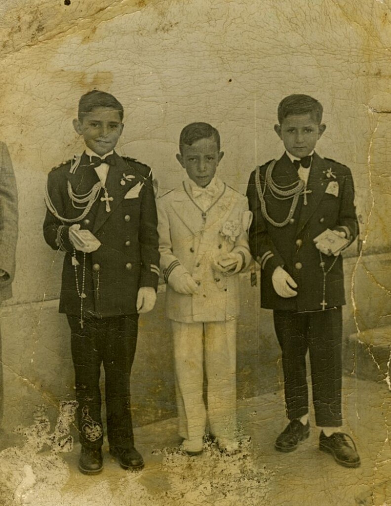 Miniatura de Comunión de Juan, Isabelo y Julián
