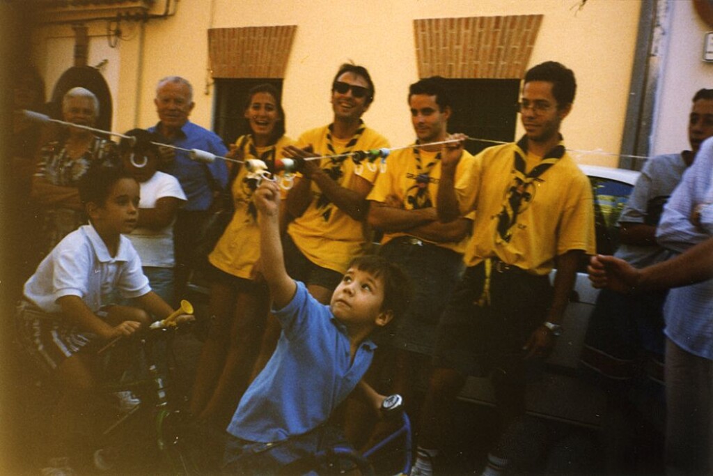 Miniatura de Pablo en las carreras de cintas