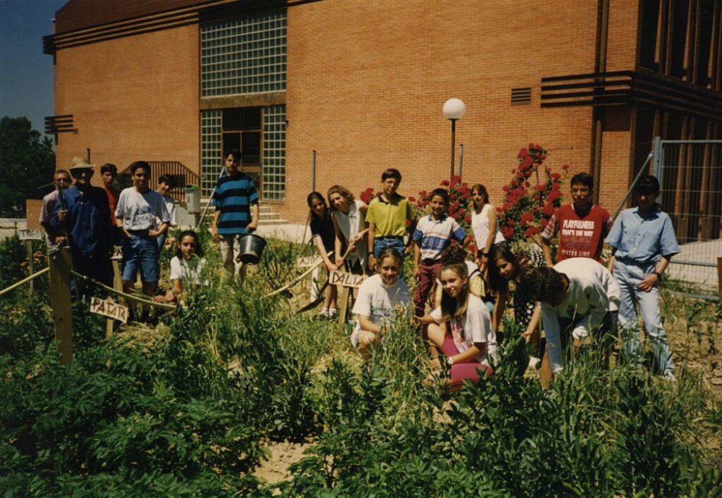 Miniatura de En el huerto del Colegio Público Aravaca