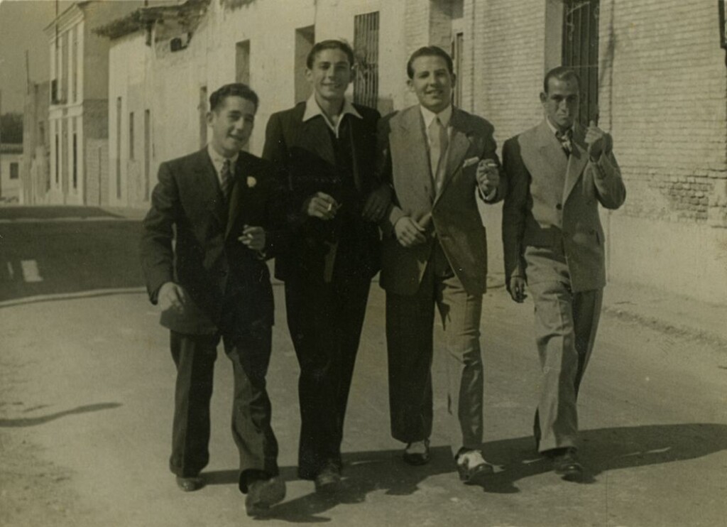 Miniatura de Luis «el Viñas» y sus amigos