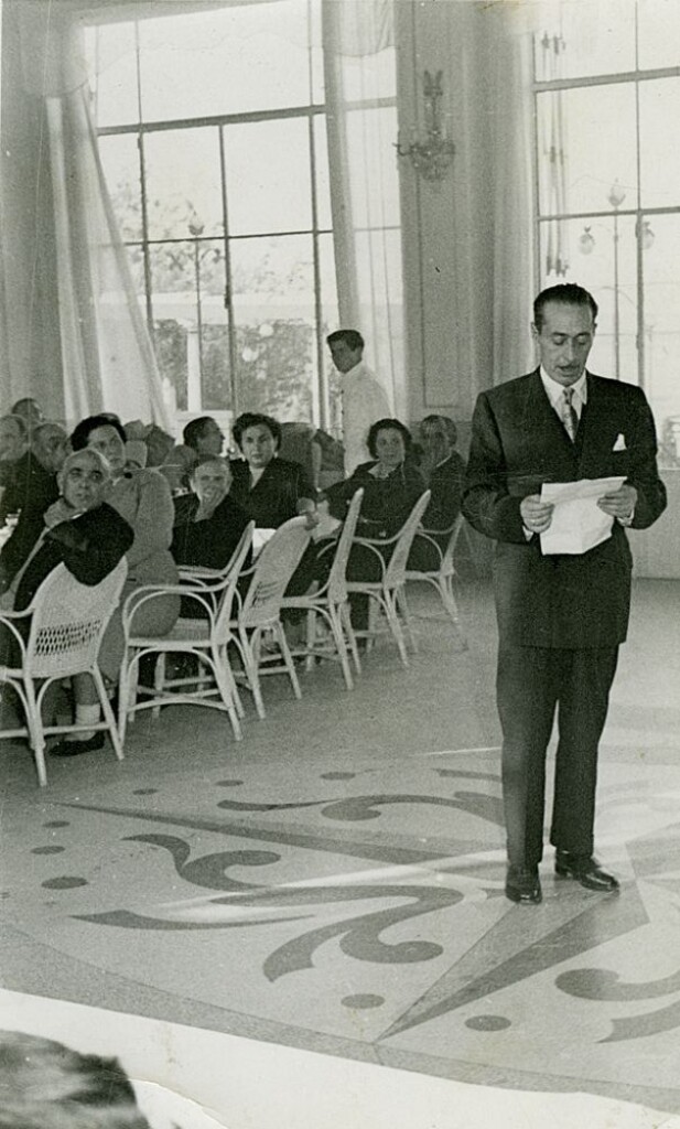Miniatura de Pedro Puertas en un homenaje a Dr. Antonio Palacio