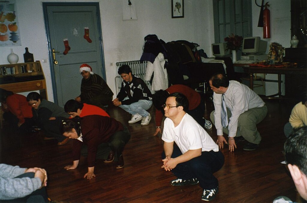 Miniatura de Clase de Aeróbic en Navidad