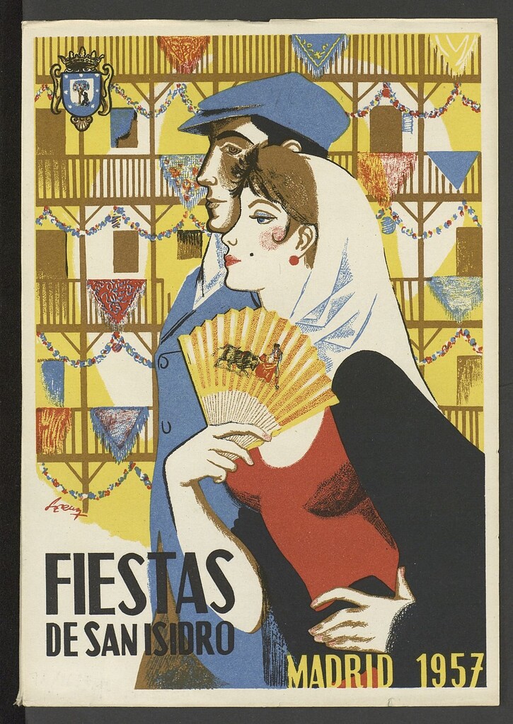 Miniatura de Fiestas de San Isidro 1957. Programa Oficial