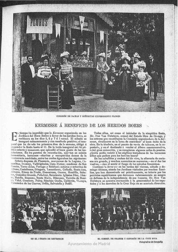 Miniatura de Kermese a beneficio de los soldados boers