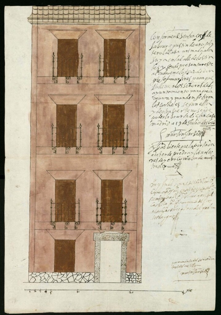 Miniatura de Licencia a Agustín de Haro para construir una casa en la Calle de los Tintes