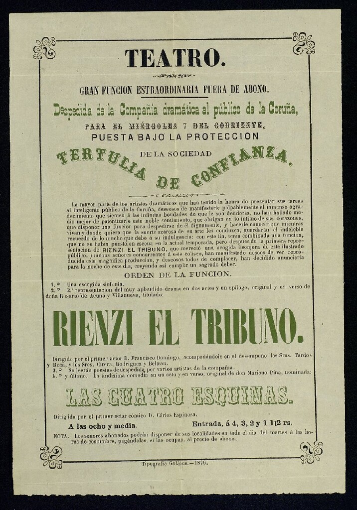 Miniatura de Rienzi el tribuno
