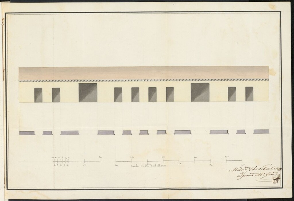 Miniatura de Licencia concedida a D. Ángel Eugenio Gómez para cercar un terreno que le pertenece y construir una casa entre los portillos de Conde Duque y Fuencarral